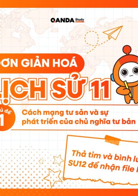 Đơn Giản Hoá Lịch Sử 11 Chủ Đề Cách Mạng Tư Sản – QANDA Study